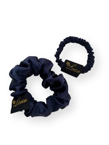 ربطة شعر سكرنشي حرير توت طبيعي 100%