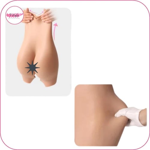 شورت سيليكون طبيعي لتنسيق الخفسات بخصر عالي متعددة...