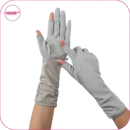 قفازات مضادة لاشعة الشمس