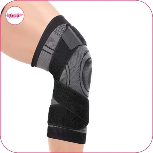 مشد دعم الركبة بتحكم مضاعف قطعة واحدة