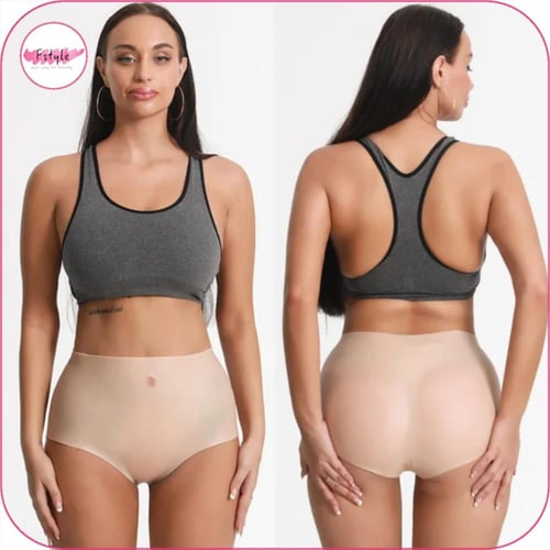 شورت بانتي بخصر متوسط من السيليكون الطبيعي الوان م...