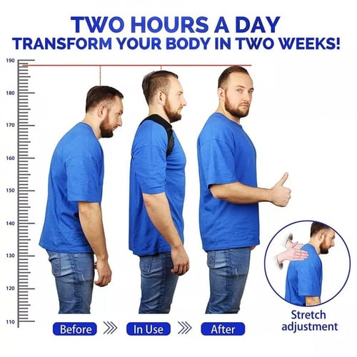 مشد لتصحيح ودعم الظهر مرن