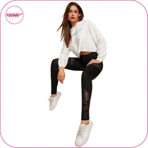 ليقنز بتصميم تداخل هندسي شبكي