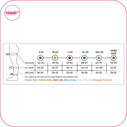 جوارب طبية للفخذ عالية مع حزام مضادة للجسم varitek...