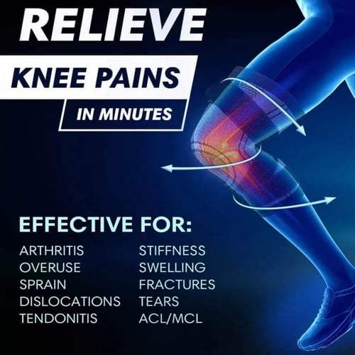 مشد دعم الركبة بتحكم قوي قطعة واحدة