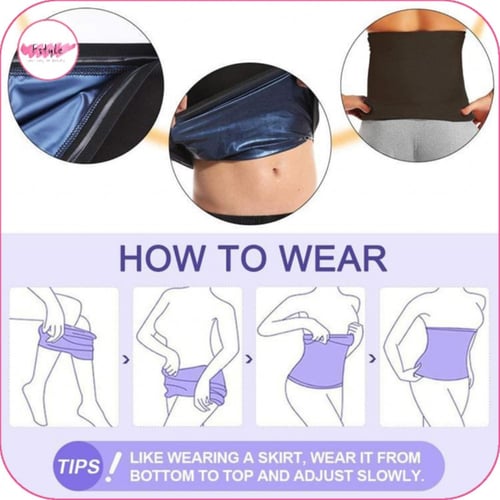 مشد ساونا لحرق الدهون البطن