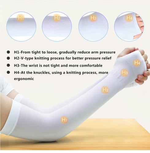 اكمام لونج سليم مضادة لاشعة الشمس