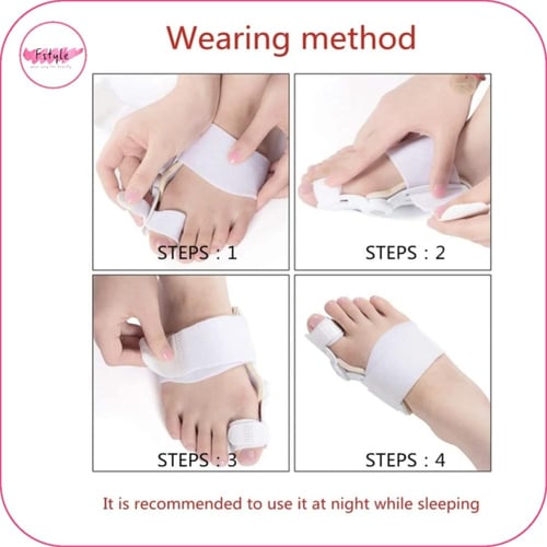 جبيرة ابهام القدم قطعة واحدة فري سايز