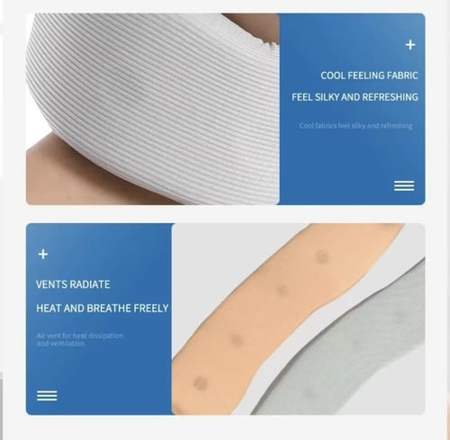 دعامة رقبة قابلة للتعديل للنساء والرجال لالام الرق...