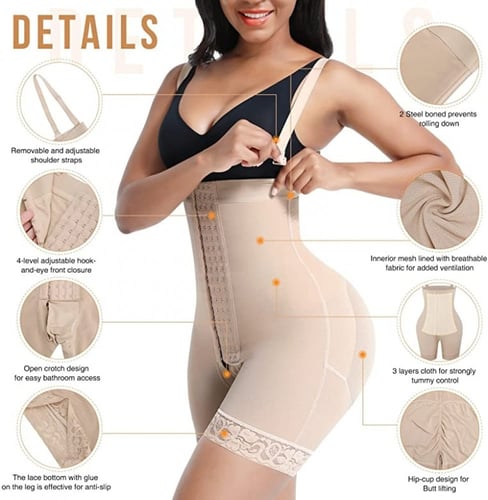 مشد ايلجنت الكامل بمشابك امامية