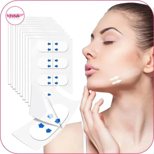 لصقات شد العين والوجه والرقبة مجموعة 40 قطعة