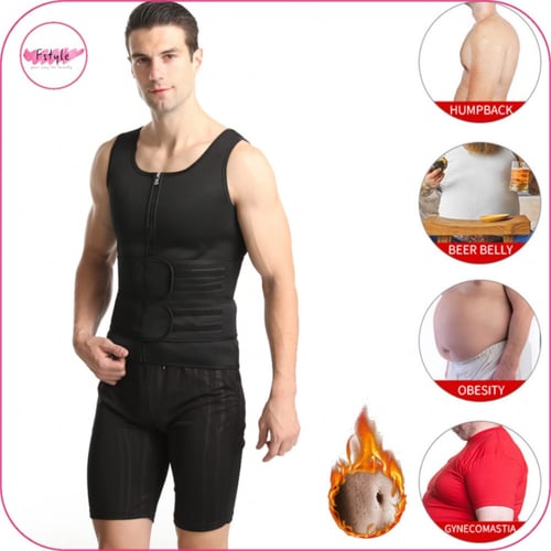 مشد حراري بشريط مضاعف من النيوبرن للبطن والظهر