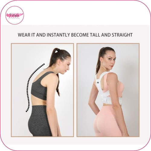 حزام تصحيح ودعم الظهر بتصميم متنفس مريح