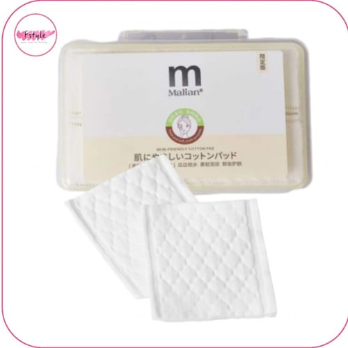 مسحات مكياج قطنية صديقة للبشرة 180 قطعة