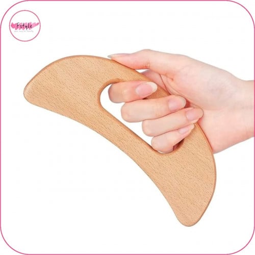 أداة التدليك من الخشب الطبيعي متعددة الاستخدامات