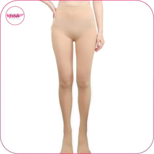 جوارب كيلون سادة بلون البشرة