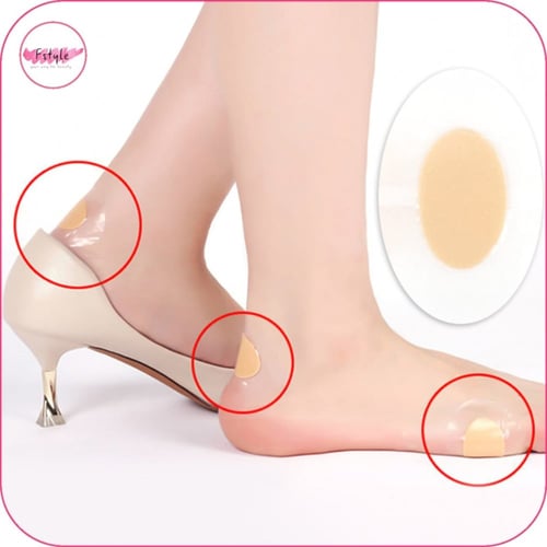 ملصقات مضادة لحماية القدم عند ارتداء الكعب 10 قطع