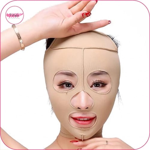 مشد لعمليات شفط الدهون في الوجه عند الذقن والرقبةو...