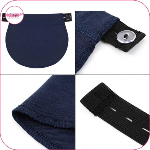 وصلة توسيع الملابس حول الخصر بمرونه عالية اللون أس...