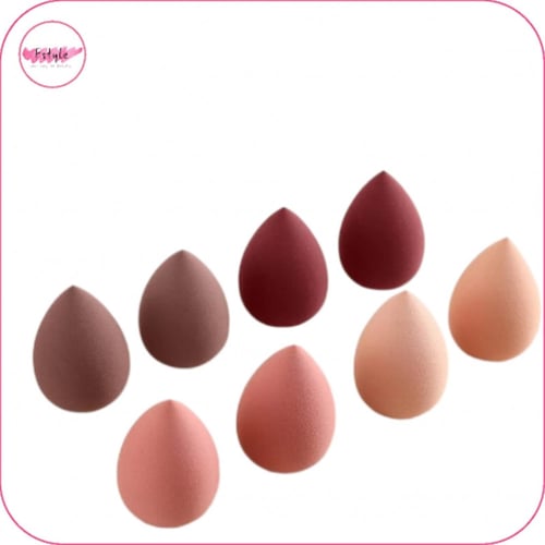 مجموعة اسفنج المكياج بيوتي بلندر مكون من 8 قطع