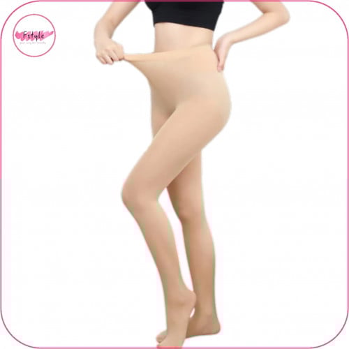 جوارب كيلون سادة بلون البشرة