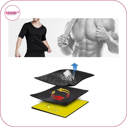 مشد حراري رجالي نيبرون اسود