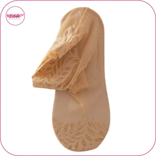 جوارب شفاف دانتيل