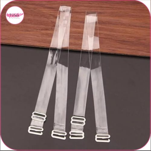 سيور حمالة صدر شفاف - 3 أزواج