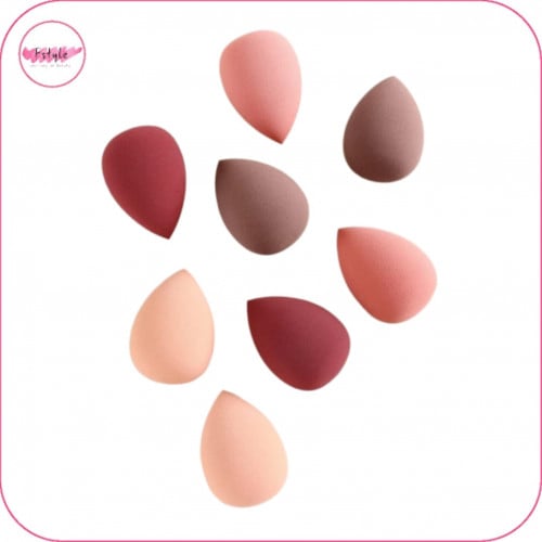 مجموعة اسفنج المكياج بيوتي بلندر مكون من 8 قطع