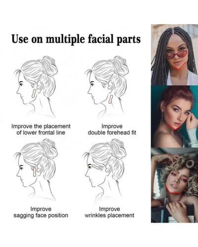 لصقات شد العين والوجه والرقبة مجموعة 40 قطعة