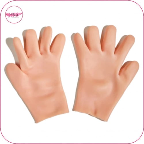 قفازات ترطيب وحماية اليدين قطعتين