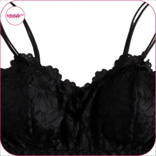 صدرية بتصميم دانتيل مزهر