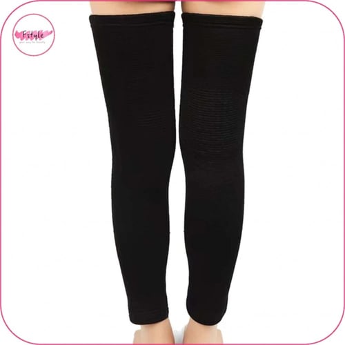 مشد دعم الركبة بتصميم البولكا قطعتين