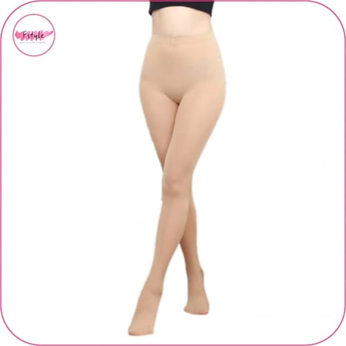 جوارب كيلون سادة بلون البشرة