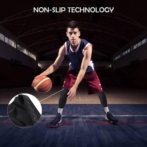 مشد دعم الركبة بحشوة اسفنجية طويل قطعة واحدة