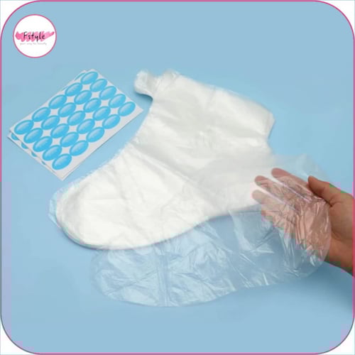 غطاء قدم مجموعة 100 قطعة مع لاصق