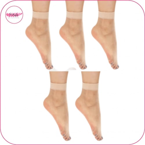 جوارب شبكي مجموعة من 5 أزواج