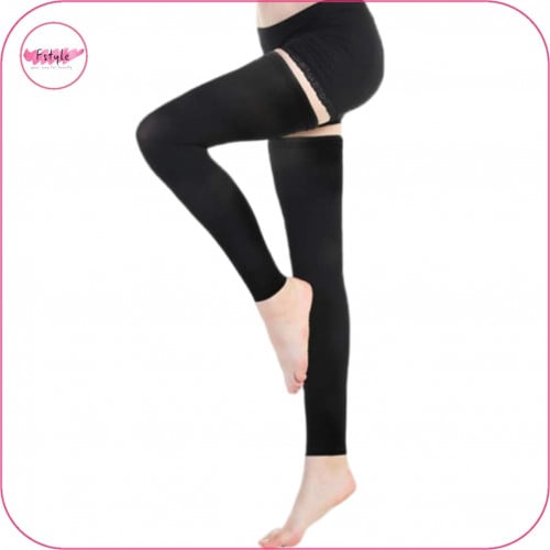 جوارب ضغط الفخذ زوج واحد