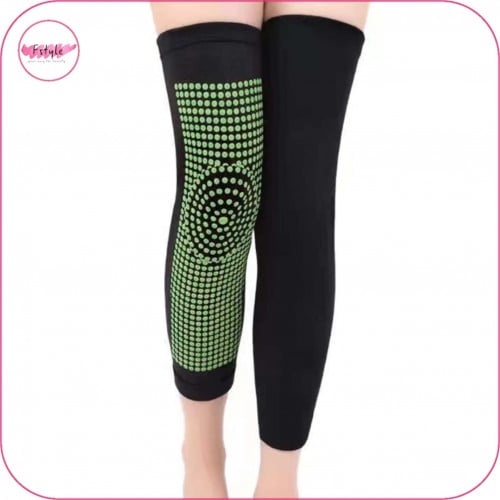 مشد دعم الركبة بتصميم البولكا قطعتين