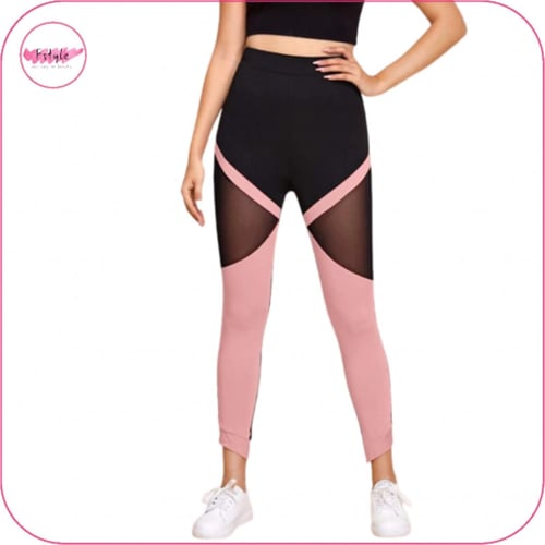 ليقنز رياضي بألوان متداخلة ومتناسقة