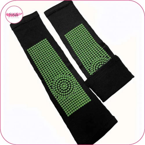 مشد دعم الركبة بتصميم البولكا قطعتين