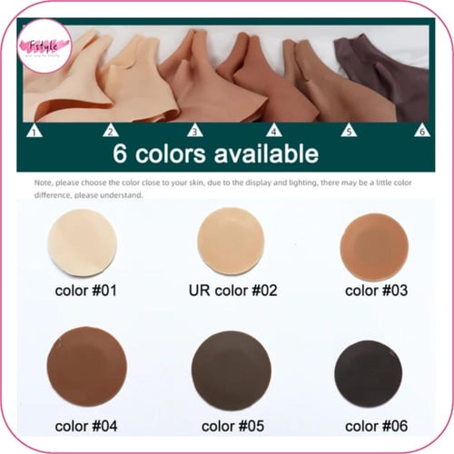 شورت سيليكون طبيعي لتنسيق الخفسات بخصر عالي متعددة...