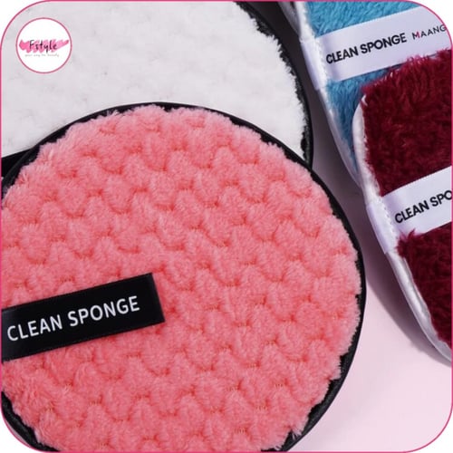 أسفنج لإزالة المكياج مجموعة من 6 قطع