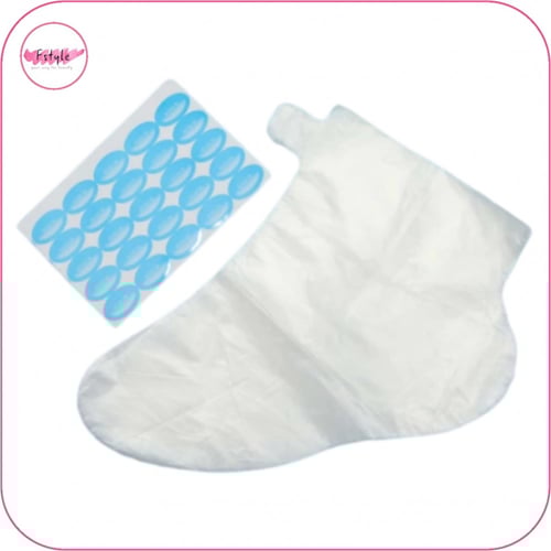 غطاء قدم مجموعة 100 قطعة مع لاصق