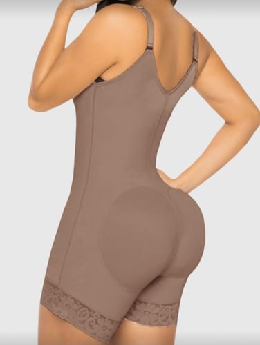 مشد فستايل الكامل بسحاب امامي