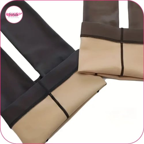 جوارب طويلة شفافة وهمية عالية الخصر ومضادة للتمزق