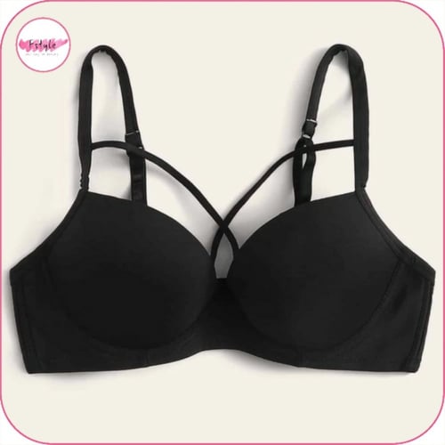 صدرية بوش اب بتصميم متقاطع عودي