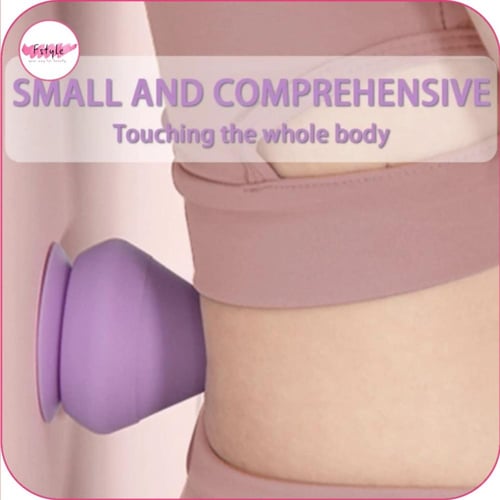 أداة تدليك ذاتية الاستهداف لمناطق الجسم التي يصعب...