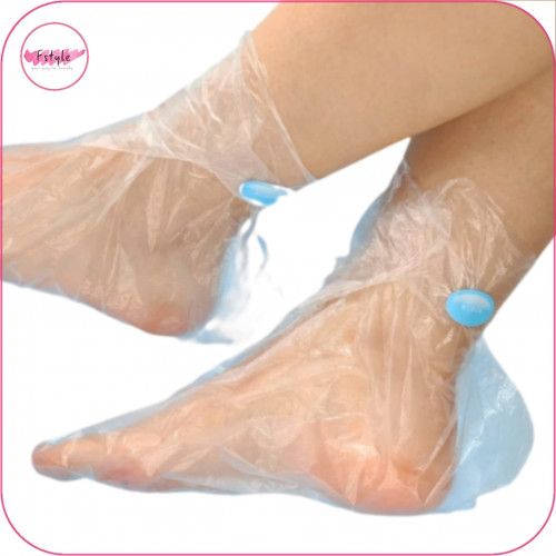 غطاء قدم مجموعة 100 قطعة مع لاصق