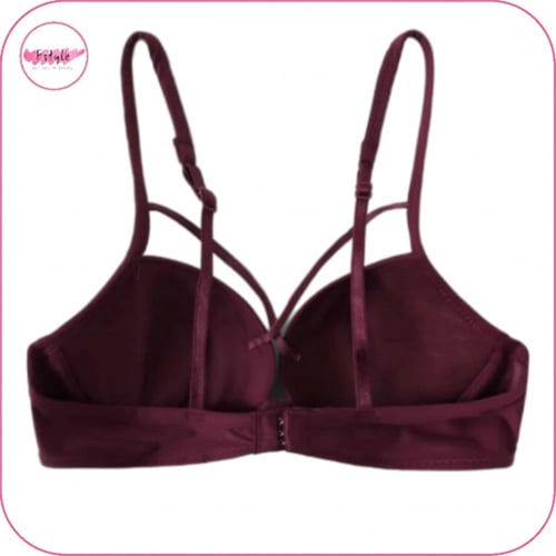 صدرية بوش اب بتصميم متقاطع اسود